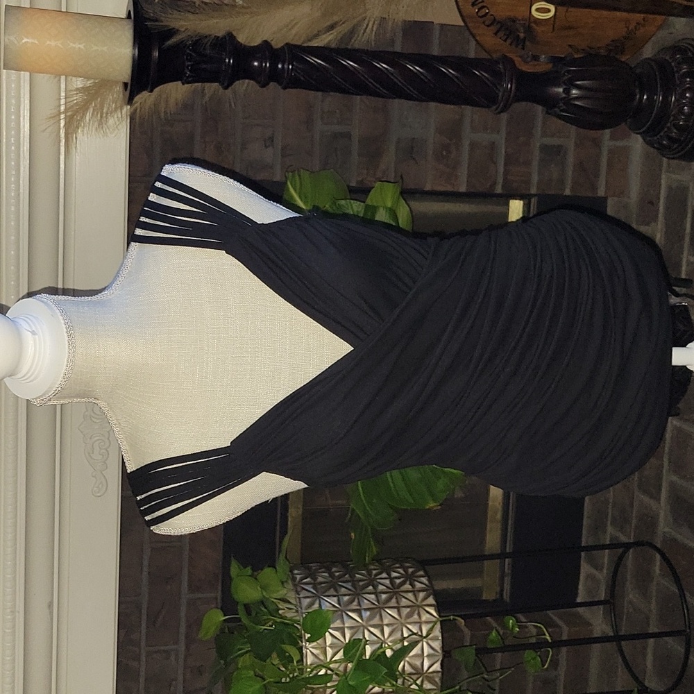 BEBE SZ L BLACK NEW WITHOUT TAGS